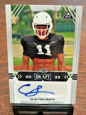 2022 Leaf Draft - Autographs #BA-CS2 Clayton Smith (AU, RC)