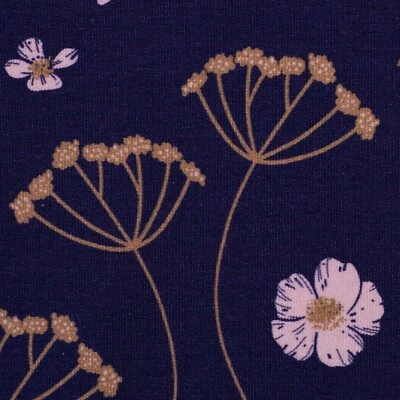Vorbestellung 1m x 1,50m Modal French Terry Flower Dream - Bild 1 von 4