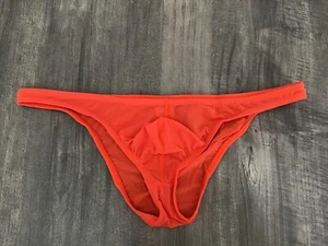 Sexy Briefs Transparent Underwear Men Pouch Low Waist Half Back Bikini - Picture 1 of 3
