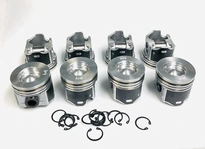 Pistones y anillos a juego Ford Turbo 2003-2010 6,0 L (365) V8 OHV motores diésel. Foto 1 de 4