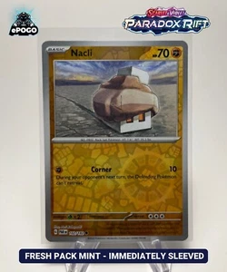 Nacli 102/182 Reverse Holo Pokemon TCG: Paradox Rift Card MINT SHIPPED TODAY! - Picture 1 of 2