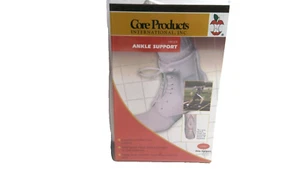 Soporte de tobillo Core Products Hiflex talla grande #6360 LG izquierdo-blanco - Imagen 1 de 3