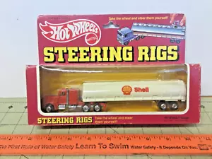 Vintage Hot Wheels Steering Rigs SHELL Peterbilt Tanker #1916 Hong Kong - Picture 1 of 5
