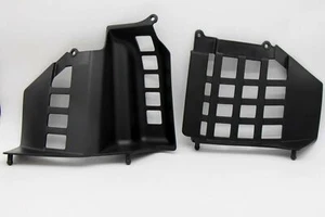 NEW Yamaha Heel Guard Nerf Bar Plastic Banshee 350cc 1987-2006 left + right kit - Picture 1 of 12
