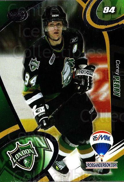 2004-05 London Knights #9 Corey Perry - Image 1 of 1