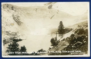 Tarjeta postal con foto real Great Arrow Rock Dam Idaho id - Imagen 1 de 2