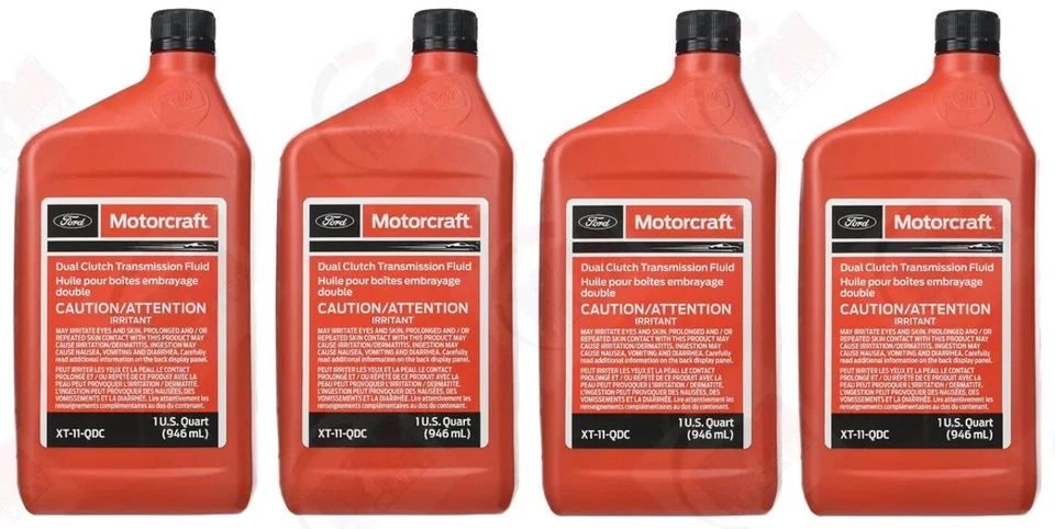 Трансмиссионная жидкость с двойным сцеплением 4 кварты FORD DCT XT11QDC Motorcraft Focus Fiesta - Изображение 1 из 1