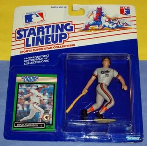 Brady Anderson 1989 Baltimore Orioles O's novato rara alineación inicial - Imagen 1 de 3