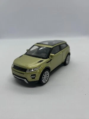 Welly - Modellino Land Rover Range Rover Evoque verde scala 1:34 - Immagine 1 di 4