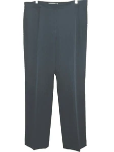 Kasper Kate Pants Women's 16 Blue Classic Fit Straight Leg Dress Casual Knit NWT - Picture 1 of 7