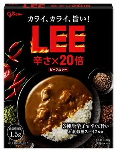 "Glico "LEE Beef Curry"" Extra Hot X20, paquete Retort, ¡Fácil y delicioso! - Imagen 1 de 1