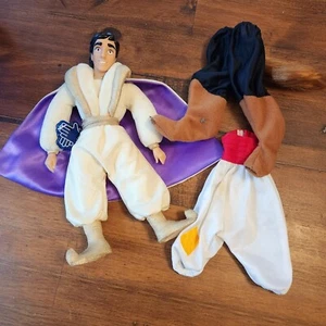 ALADDIN as Prince Ali Ababwa plush toy Walt Disney doll 1992 Applause - Picture 1 of 6