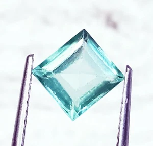 Piedras preciosas sueltas 100 % naturales certificadas por turmalina Paraiba de 1,95 quilates con regalo gratis - Imagen 1 de 7