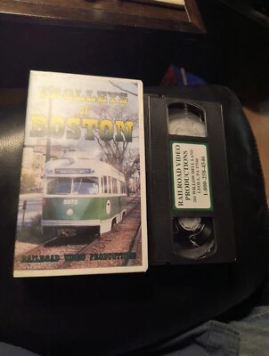 Trolleys of Boston #65 Railroad Video Productions. Pre-owned Foto 1 de 4