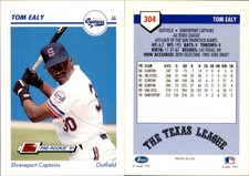Tom Ealy 1991 Line Drive AA #304 Card Shreveport Captains