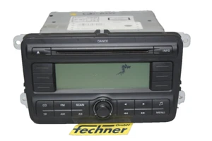 Radio Skoda Fabia 5J0035161 Dance CD Player mit Code - Imagen 1 de 4
