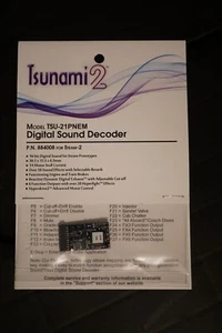 Soundtraxx 884008 Tsunami2 TSU-21PNEM Sound Decoder for Steam-2 w/ 21 pin board - Picture 1 of 3