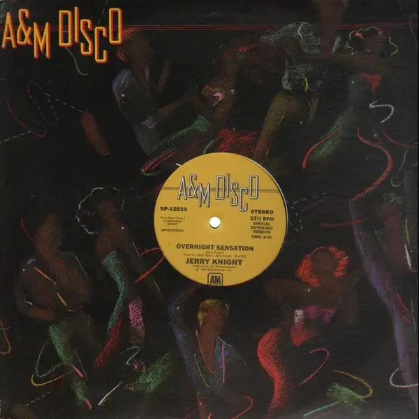 Jerry Knight Overnight Sensation Vinyl Single 12inch A&M - Bild 1 von 1