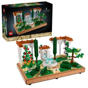 LEGO Iconos: Fuente Jardín 10359 TOTALMENTE NUEVO Flores Botánicas Pintura Estatua - Imagen 1 de 6
