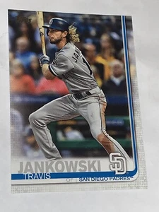 2024 TOPPS UPDATE BLUE BORDER US190 TRAVIS JANKOWSKI RANGERS - Picture 1 of 2