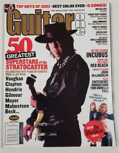 Guitar One Februar 2004 Superstars of the Stratocaster Metallica Green Day - Bild 1 von 22
