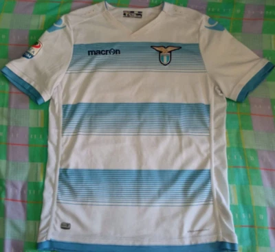 Camiseta Maglia Trikot Shirt SS LAZIO Macron 3rd Kit 14 KEITA BALDE Size L 2016 - Imagen 1 de 4