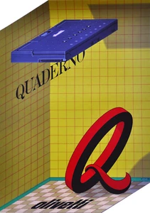 Milton Glaser, Original Poster 1993, Industrial Design Notebook Olivetti PC NM - Picture 1 of 6