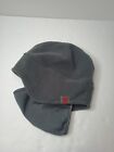 Snap On Fleece Beanie Hat with Built In Face Mask