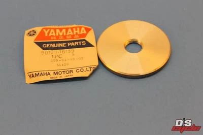 NOS YAMAHA IT400 MX250 YZ400 SPECIAL SHAPE NUT PART# 90179-16189-00 - Image 1 of 4