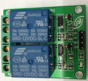  5V 2--Channel Relay Module for Arduino PIC ARM DSP AVR Microcontrollor Projects - Picture 1 of 2