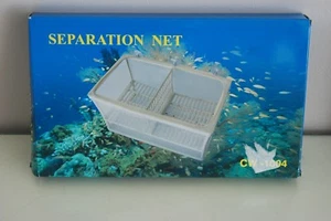 Rete trappola per allevamento pesci grande doppia sezione acquario 26 x 15 x 14 cm - Foto 1 di 2