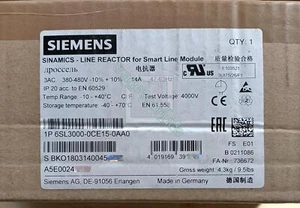 1PZ Reattore Siemens 6SL3000-0CE15-0AA0 DROSSEL-LINE NUOVO - Foto 1 di 1