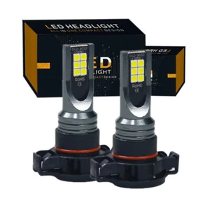 For GMC Sierra 1500 2008-2015 6000K White H16 5202 LED Fog Light Lamps Bulbs - Imagen 1 de 16