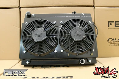 FENIX Stealth Radiator - Holden Kingswood HQ-HZ/Torana LH-LX Chev + Fan & Shroud - image 1 of 4