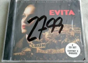 EVITA -THE COMPLETE MOTION PICTURE MUSIC SOUNDTRACK- 2CD FACTORY SEALED - Picture 1 of 2