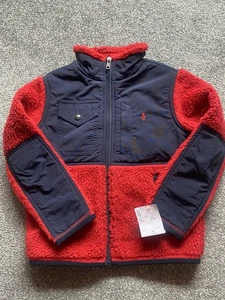 Ralph Lauren Kids Fleece Jacket Age 5 New With Tags - Picture 1 of 8