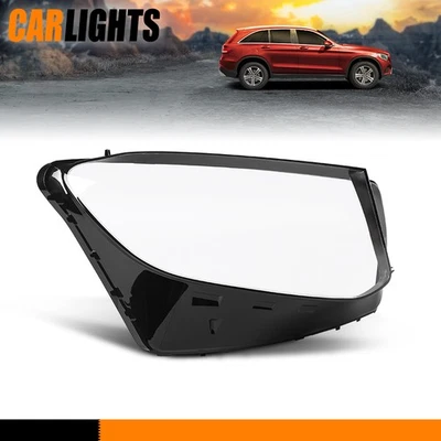 Fit for 2016-2019 Mercedes Benz W253 GLC Car Front Right Headlight Lens Cover Foto 1 de 4