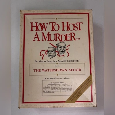 Vintage 1980s FAO SWARTZ  How to Host a Murder Mystery Game NWT - Image 1 of 4