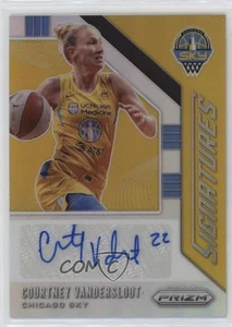 Panini Prizm WNBA Signatures Silver Courtney Vandersloot 2020 #SG-CVS automático - Imagen 1 de 3