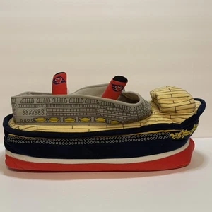 Walt Disney Cruise Line Mickey Mouse Boat Plush Stuffed Cruise Ship 18” Souvenir - Picture 1 of 6