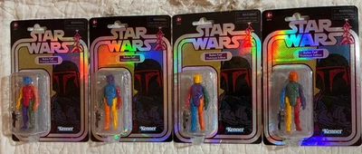 Lote de 4 figuras de acción prototipo Boba Fett colección retro Star Wars TOTALMENTE NUEVAS Foto 1 de 4