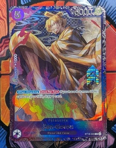 San-Gorou ST18-003 Treasure Cup 2025 Promo Prize One Piece Card English - Bild 1 von 2