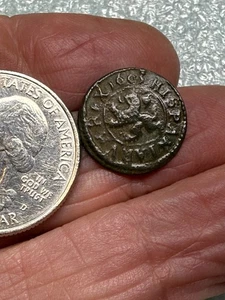 Nicer 1605 Philip III Milled Hand Struck Coin REAL Spanish 2 Maravedi #2-O - Picture 1 of 3