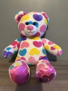 Build A Bear - Mehrherziger Bär mit blauen Augen - Bild 1 von 9