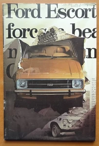V41487 FORD ESCORT MK2 & GAMME 1975 - DOSSIER DE PRESSE+8 PHOTOS - 01/75 - FR - Picture 1 of 3