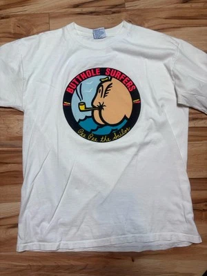 Vintage Butthole Surfers Pee Pee The Sailor T-Shirt Size XLarge 90s - Image 1 of 4