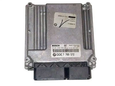 Centralina motore BMW E46 320D ECU 0281010565 DDE7789572 IMMO OFF PLUG&PLAY - Immagine 1 di 2