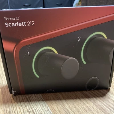 Focusrite Scarlett 2i2 Gen 4 Audio Interface - Image 1 of 4