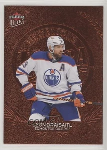 2022-23 Upper Deck Fleer Ultra Medallions Titian Achievement/75 Leon Draisaitl - Imagen 1 de 3