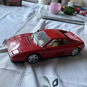 Tonka Polistil Ferrari 348 1:18 Scale Model Red - Picture 1 of 6
